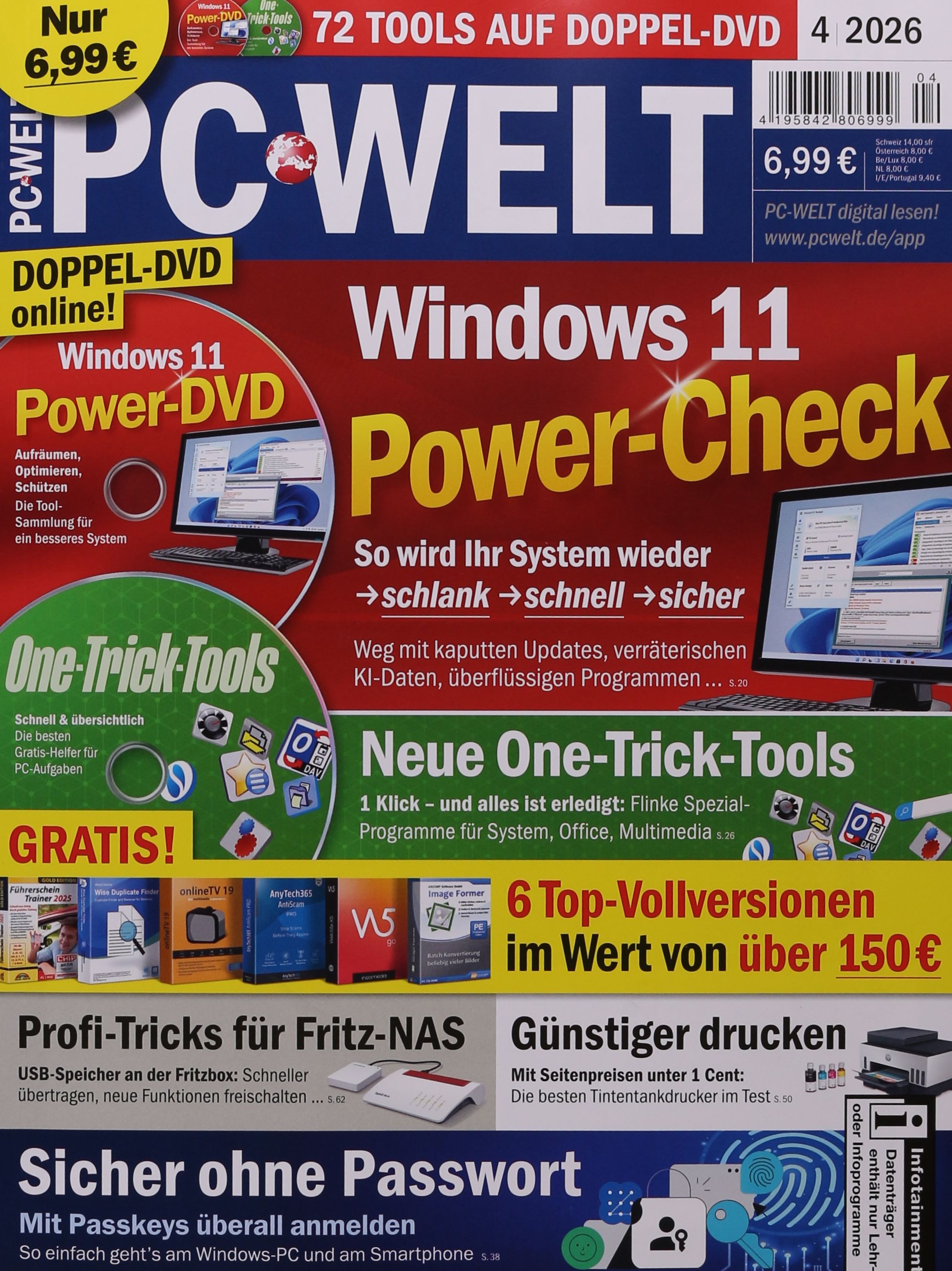 PC WELT DVD 4/2026 - Zeitungen und Zeitschriften online