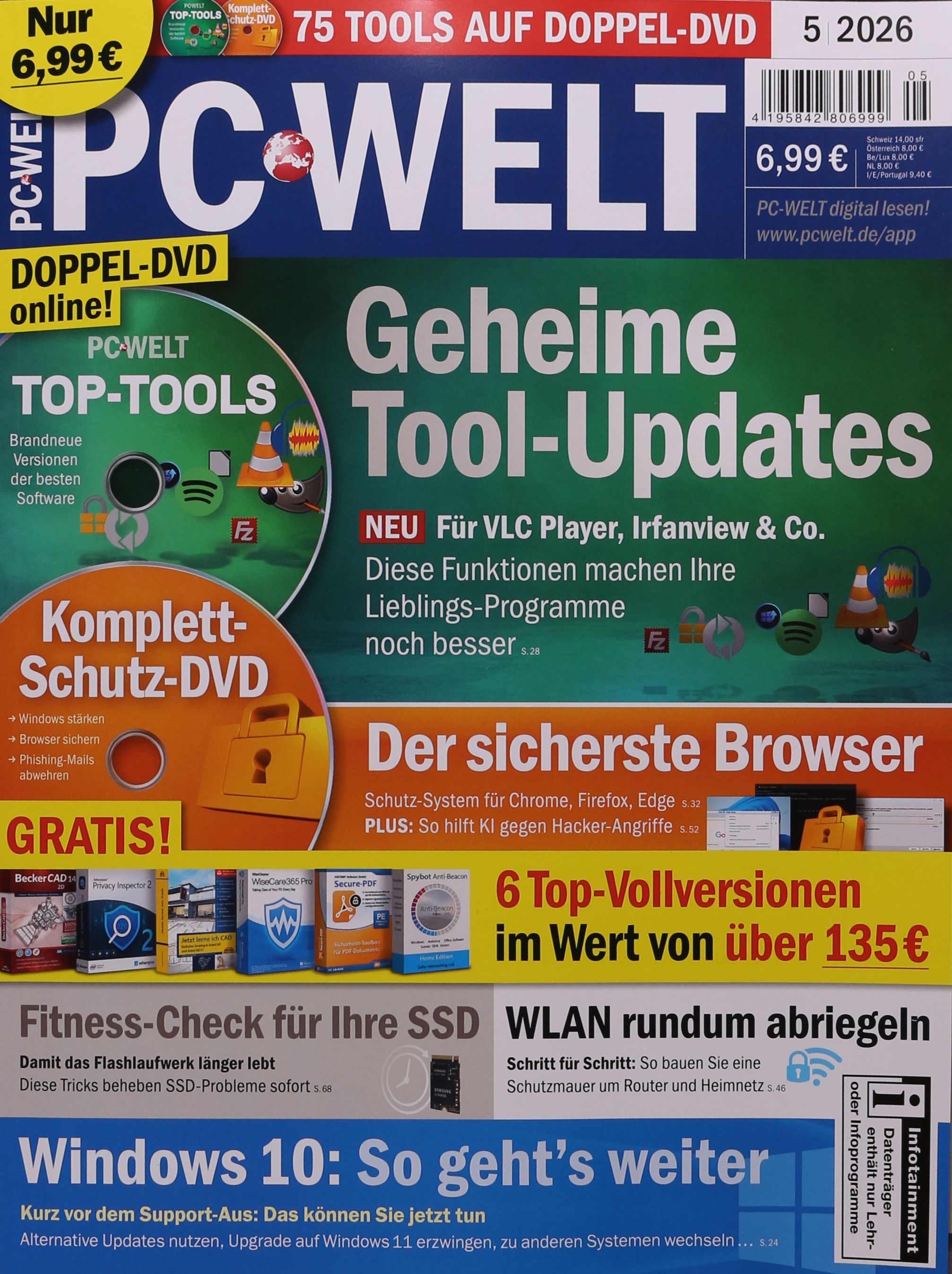 PC WELT DVD 5/2026 - Zeitungen und Zeitschriften online