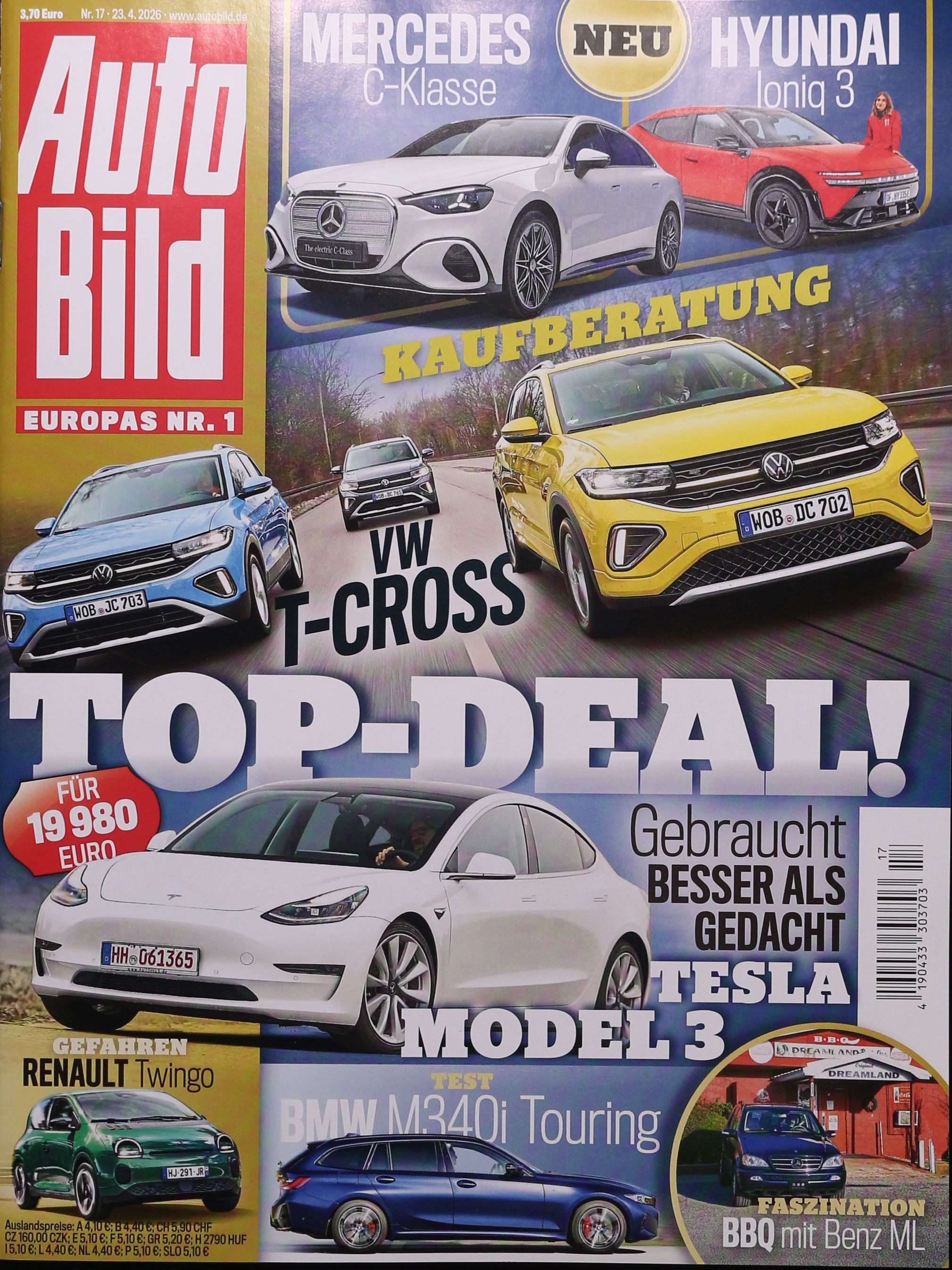 AUTO BILD 17/2026 - Zeitungen und Zeitschriften online